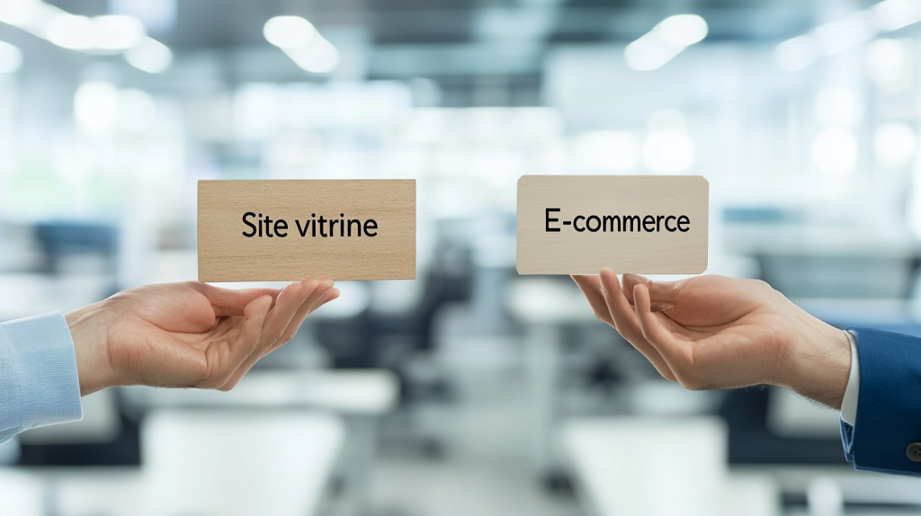 Site web vitrine ou site e commerce lequel choisir pour votre entreprise 2025 02 26T135118.360Z