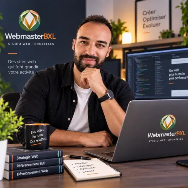 Amine Nachit, webmaster et développeur à Bruxelles